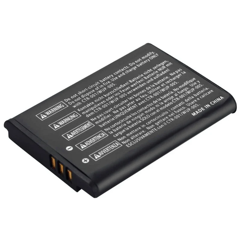 3.7V 1300mAh CTR 003 quality battery pack replacement for Nintendo 3DS CTR A AB, CTR 003 for Nintendo 2DS XL, 3DS