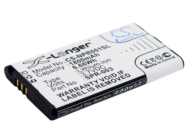 Cameron Sino 1800mAh Battery SPR 003, SPR A BPAA CO for Nintendo 3 DSLL, DS XL 2015, NEW 3 DSLL, SPR 001