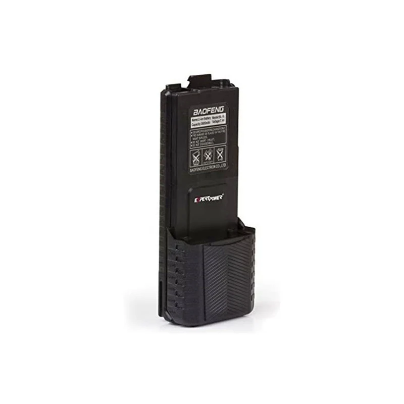 Baofeng ExpertPower UV 5R battery with extended true capacity (model: BL 5L, 3800 mAh, black) DM 5R