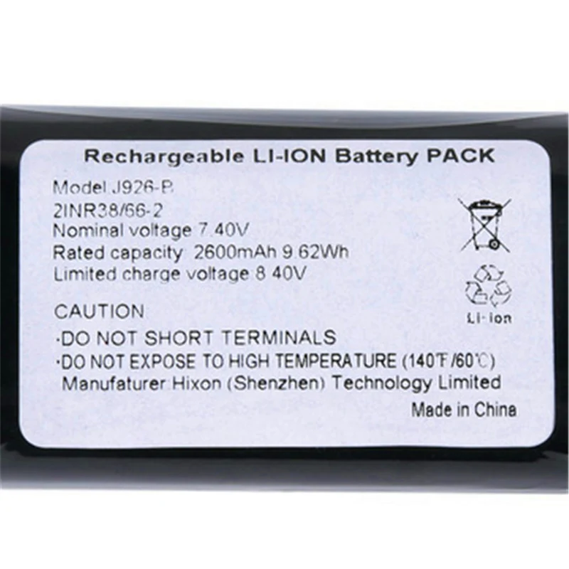 Suitable for B&O BeoPlay A1 wireless portable bluetooth speaker 7.2 V DC 8.4 V lithium ion battery