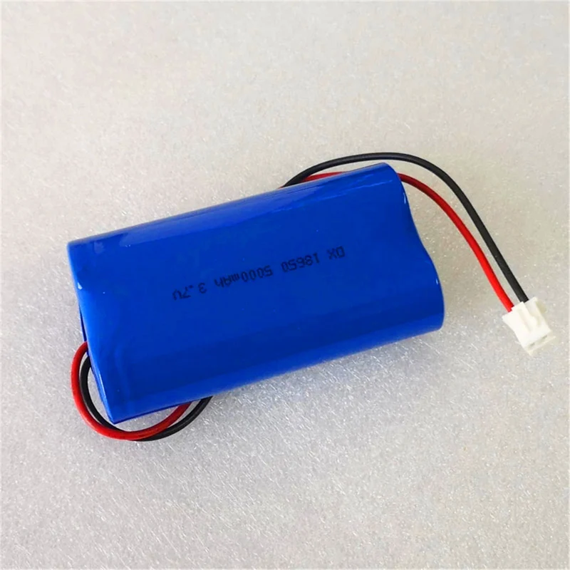 5000mAh 3.7V 18650 Li Ion battery Li Ion battery protection XH 2.54 loudspeaker amplifier LED light connection