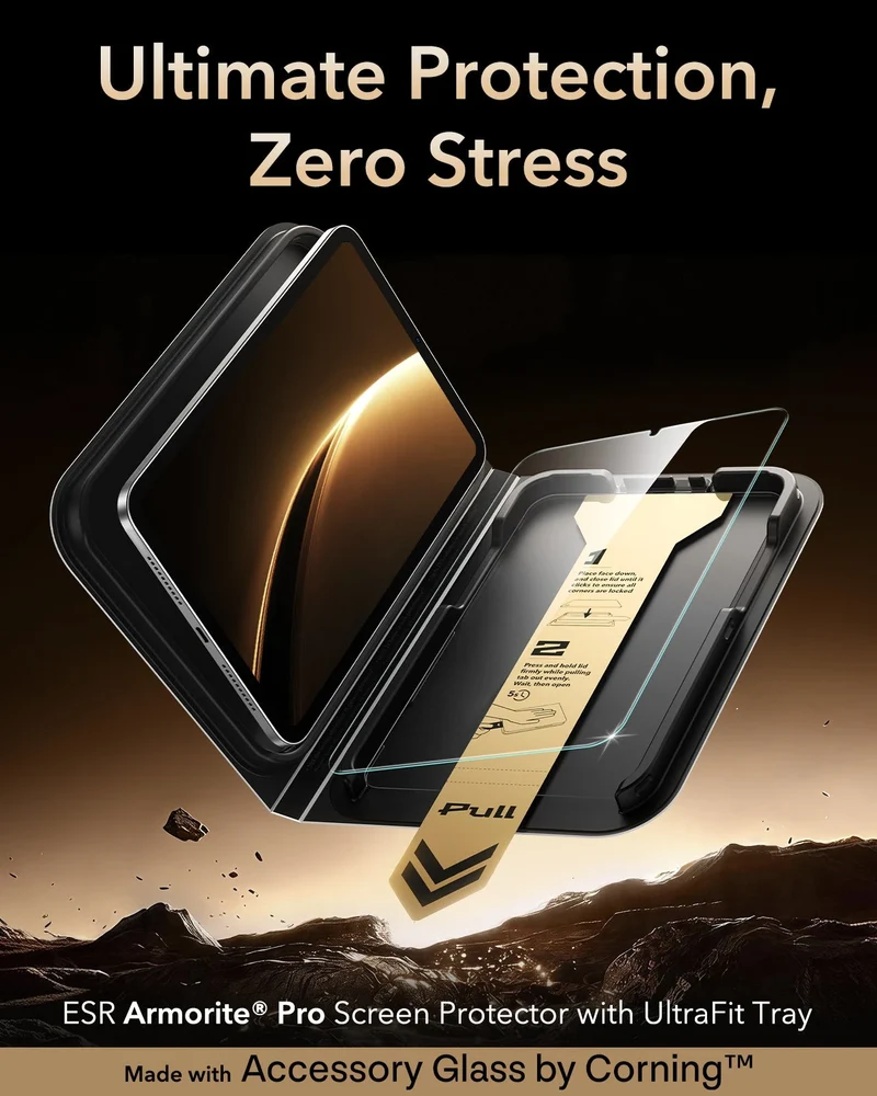 iPad mini A17 Pro/mini 6th Gen UltraFit Armorite® Pro Screen Protector - 1 Pack