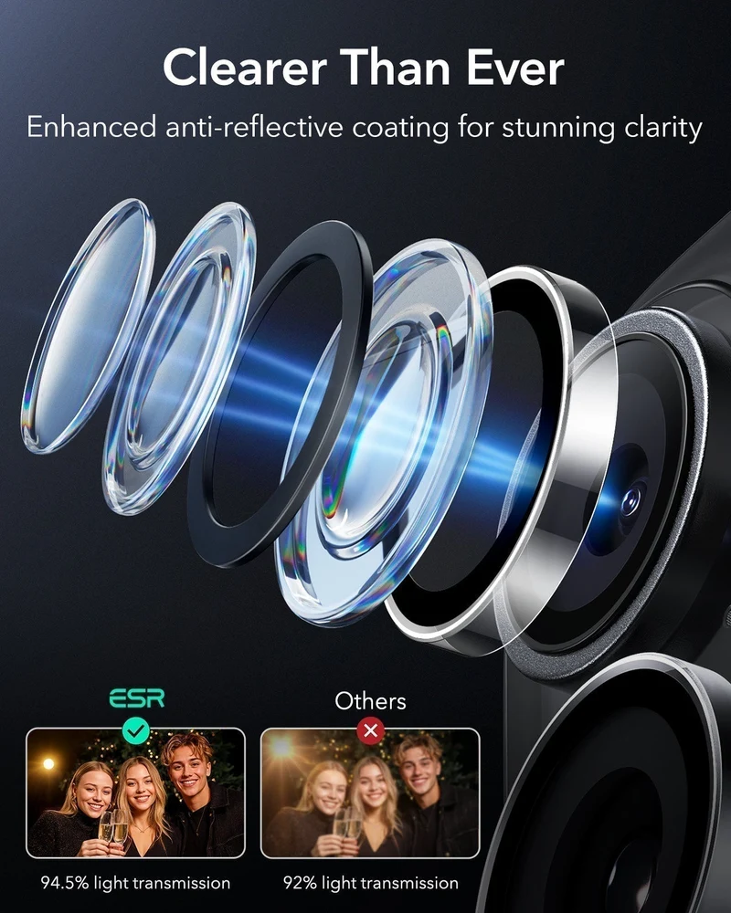 iPhone 17 Bundle Cyber Tough Magnetic Case (Stash Stand) and Armorite Pro Privacy Screen Protector - Navy Blue