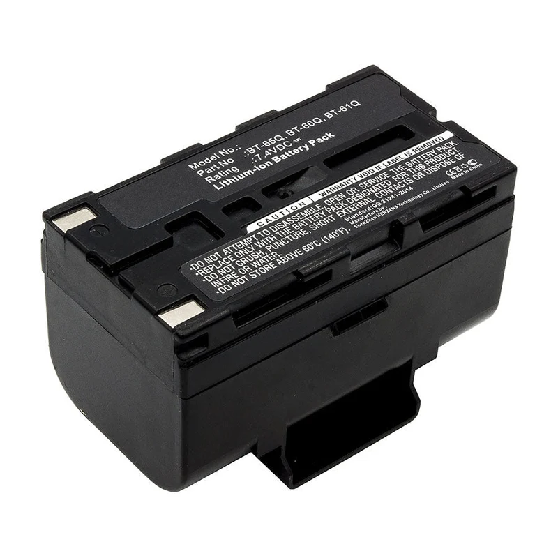 SY-TOBT65Q Survey Replacement Battery — Topcon BT-65Q / GPT-750 / FC2000