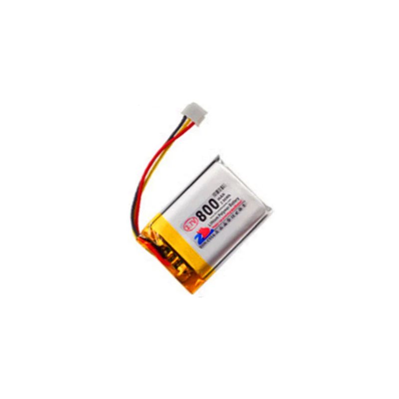 2pcs 3.7V 800mAh ZH1.5-3P plug 702535 Logitech mouse MX ERGO special battery