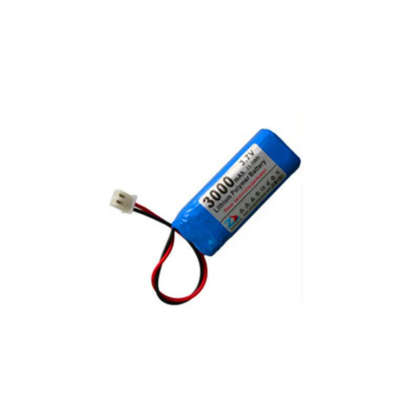 2x 3000mAh 3.7V XH2.54 inverted plug 102050 lithium polymer battery for portable devices and instruments