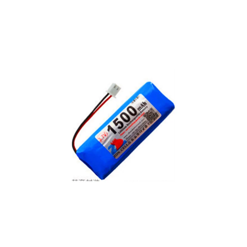 2x 1500mAh 3.7V MX1.25 reverse plug 102050 lithium polymer battery for portable devices and instruments