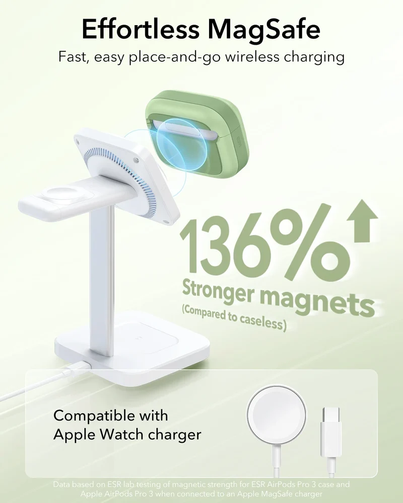 AirPods Pro 3 Pulse FlickLock Magnetic Case - Light Green