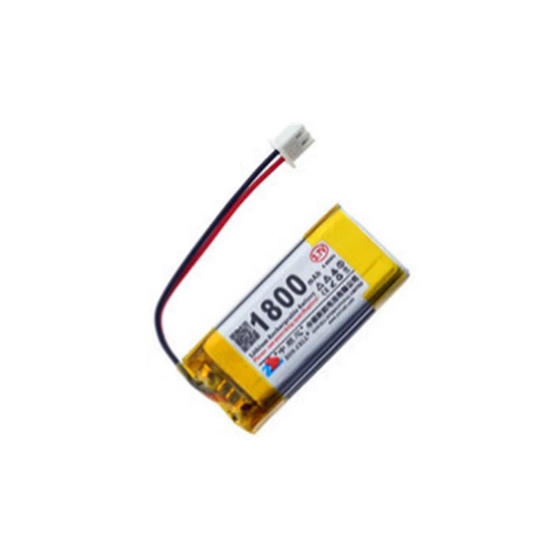 502248 XH2.45 inverted plug 1800MAH bluetooth wireless speaker portable meter polymer lithium battery 3.7V