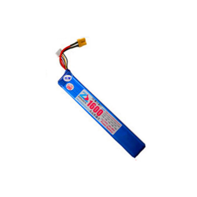 2PCS XT30 Connector 1600mAh Xinwei Jinmingsteddy Sponge Soft Projectile Toy Power Polymer Battery 11.1V 6020122