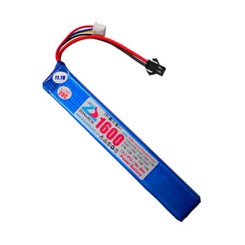 2PCS XT30 Connector 1600mAh Xinwei Jinmingsteddy Sponge Soft Projectile Toy Power Polymer Battery 11.1V 6020122
