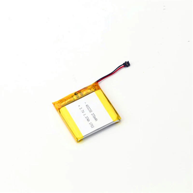 403230-3.7 V-370 mAh high temperature resistant 80 ℃ discharge, car smartbox GPS locator battery