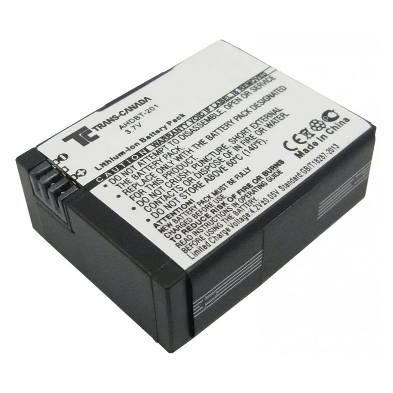 CD-TGP002 Replacement Battery — GoPro Hero 3 (AHDBT-201)