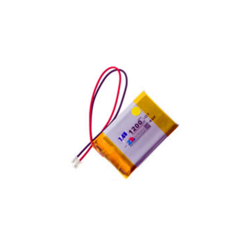 2x7.4V 1200mAh in series with 2.54 universal connector 523450 polymer lithium battery