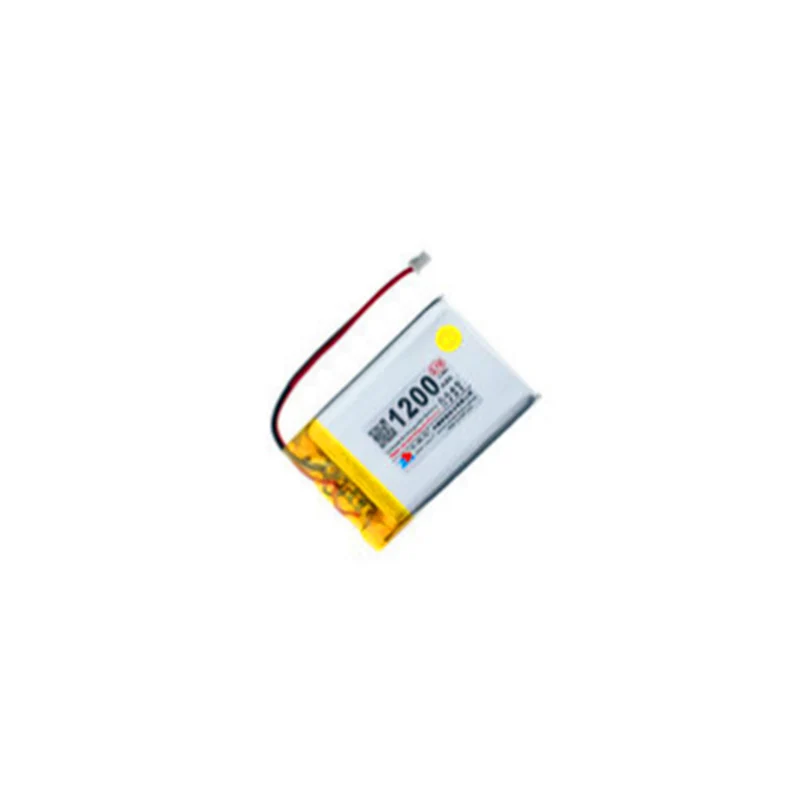 2x3.7V 1200mAh MX1.25 reverse plug 523450 heater high temperature polymer lithium battery