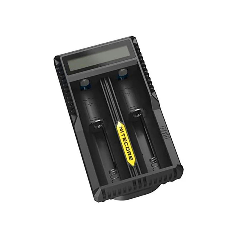 UM20 USB charger with LCD display for Li-Ion battery / two-bay charger