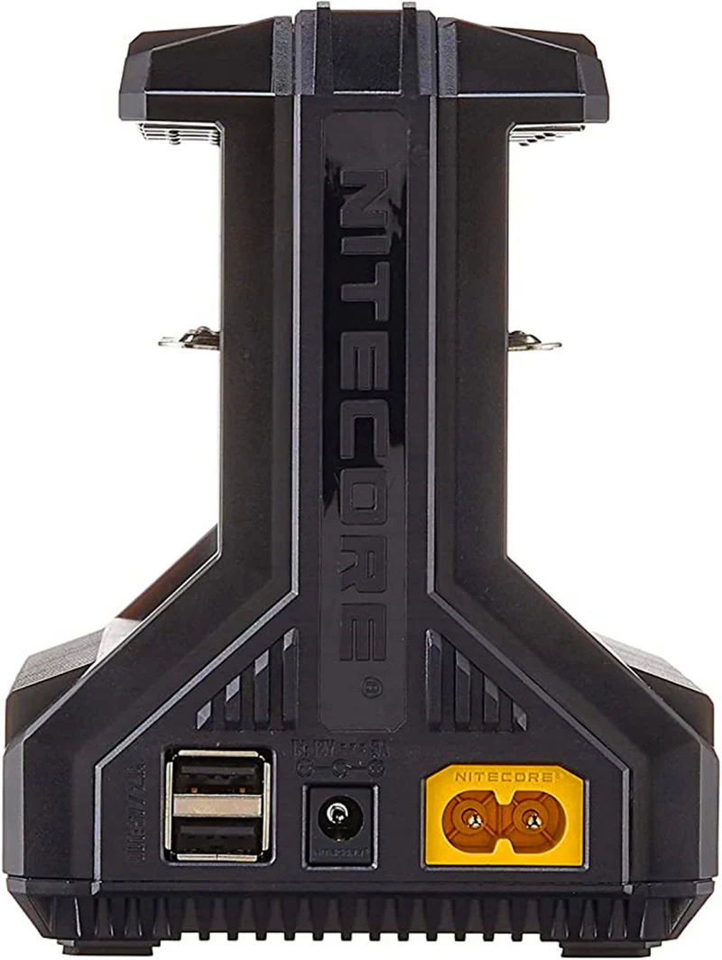 Nitecore i8 8 socket charger for lithium ion, nickel-metal hydride and nickel cadmium batteries, black, p