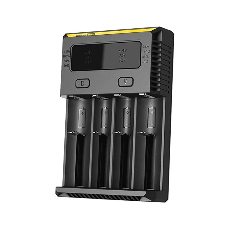 i4 Intellicharge charger (4X battery, Li-Ion / Ni-MH)