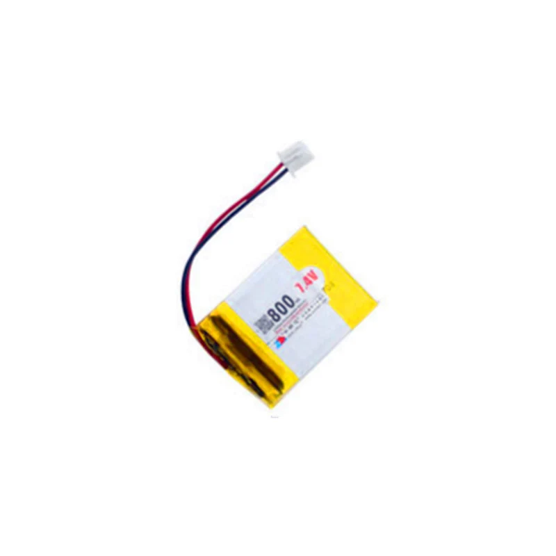 2pcs 7.4V 800 mAh XH2.54 reverse plug series 603040 polymer lithium battery