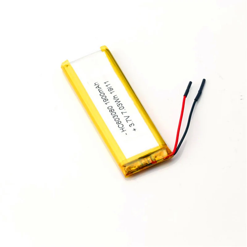 603080-1900mAh Security Door Security Instrument Handheld Metal Detector Locator Adult Product Battery