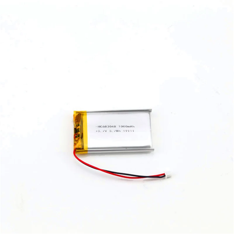 683048-1000mAh Beauty Instrument Humidifier Tracker LED Makeup Mirror Battery