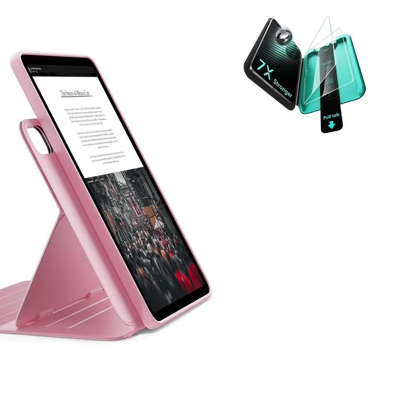iPad Air 11" (M4) 2026 Bundle Shift Magnetic Case & Armorite® Protection - Pink