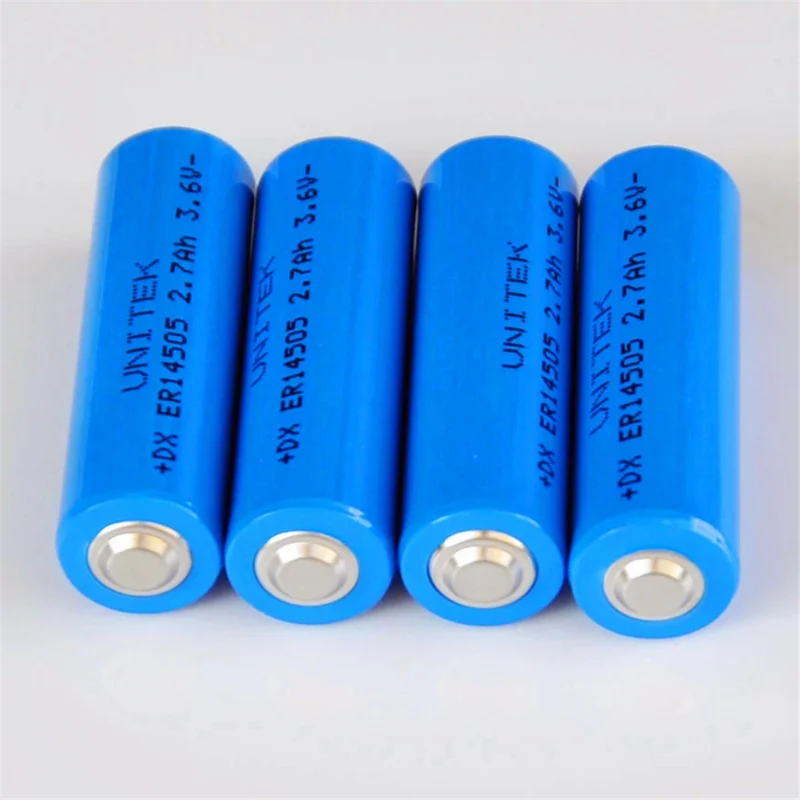 4pcs 3.6V liSOCL2 Lithium Battery er14505 AA ER 14505 PCL 2700mAh SAFT LS14500 tadiran TL-5903 ER6V