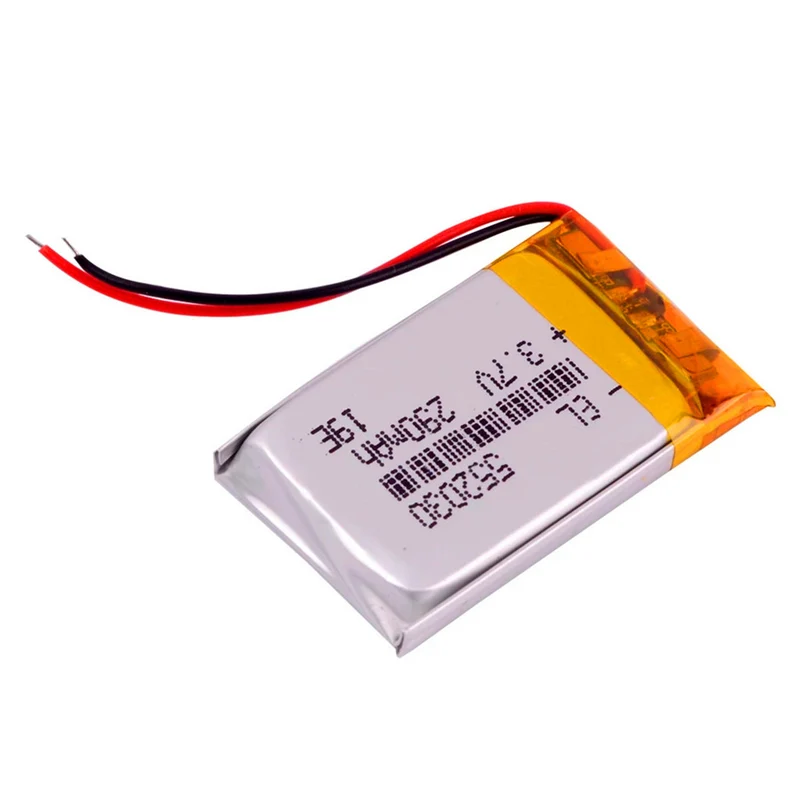 552030 3.7V 290MAH lithium polymer battery for MP3 MP4 Smart Watch Toys DVR Sports cvr a7310 cvr a7510