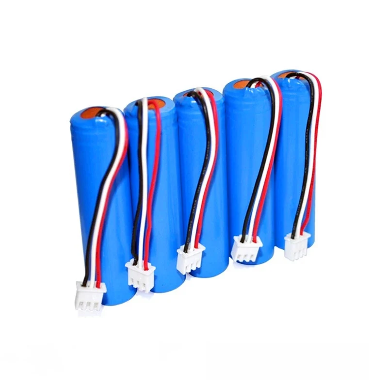 2 pieces 3.7v 2600mah 18650 Lithium Ion Battery With PCM NTC