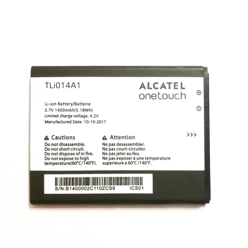 3.7v 1400mA Replacement Battery For Alcatel One Touch pop D3 4035D
