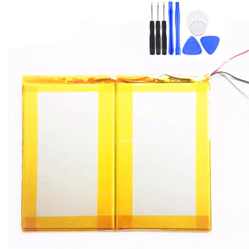 3.8V 8000mAh Battery For Chuwi Hi9 Plus Hi9Plus Tablet PC Accumulator Replacement Batterie 3-wire +tools