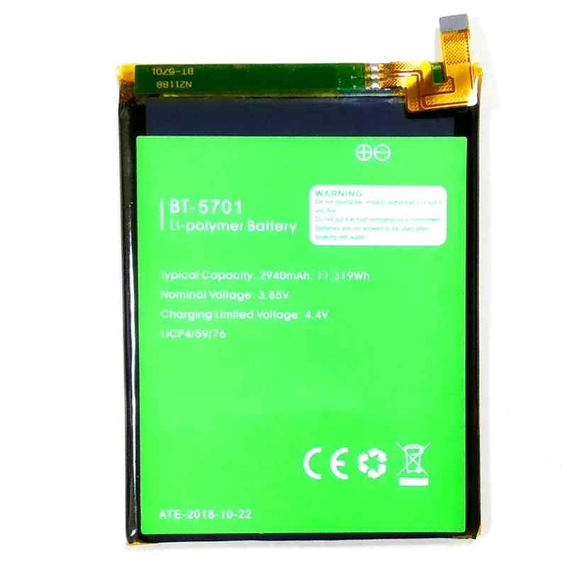 3.85V 2940mAh BT5701 Battery For Leagoo S8 BT-5701 Mobile Phone+tools
