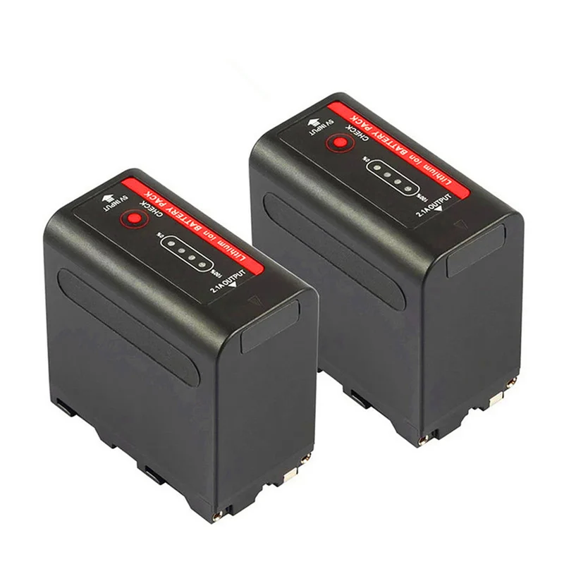 7.4v 7800mAh NP-F980 lithium-ion battery For Sony dcr sc100, ccd sc55, ccd sc65, ccd tr3000