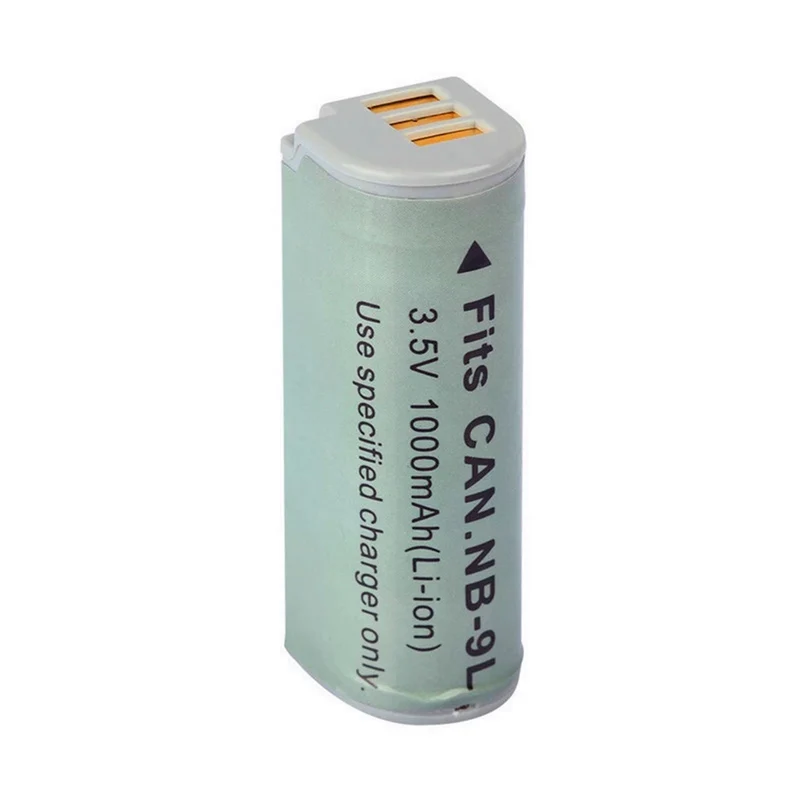 2 pieces 3.5v 1000mah NB- 9L lithium-ion battery for NB9L NB 9L Canon Elph 510 530 hs Powershot n SD4500 510 hs 50s