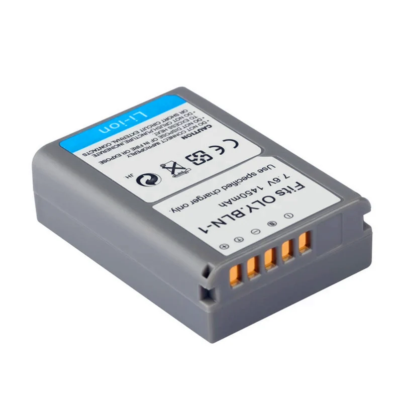 2 pieces 7.6v 1450mah BPS-BLN1 lithium battery for PS-BLN1 BLN 1 e m5 em5 omd om d