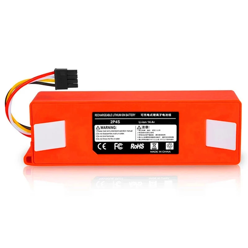 14.4V 6500mAh Li-Ion battery for Xiaomi ROBOROCK vacuum cleaner S50 S51 T4 T6 mi robot