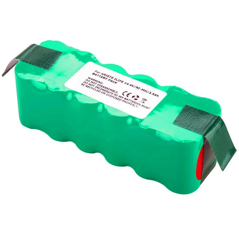 14.4v 3500mah Lithium Battery for KT504 Haier T322 T325, Panda X500 X580, Cobos Mirror CR120, Dibea X500 robot vacuum