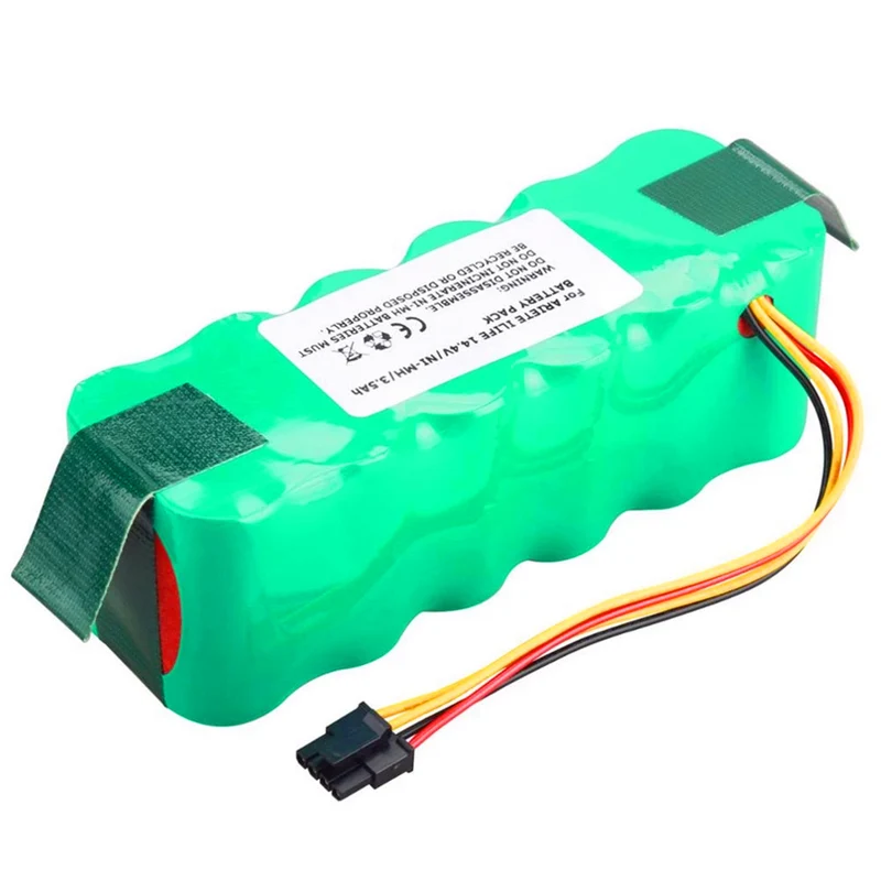 14.4v 3500mah Lithium Battery for KT504 Haier T322 T325, Panda X500 X580, Cobos Mirror CR120, Dibea X500 robot vacuum