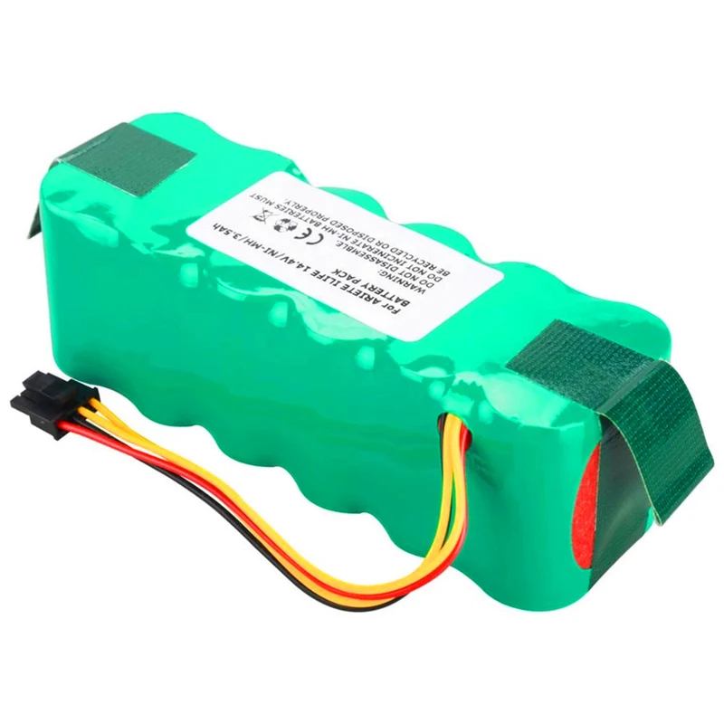 14.4v 3500mah Lithium Battery for KT504 Haier T322 T325, Panda X500 X580, Cobos Mirror CR120, Dibea X500 robot vacuum