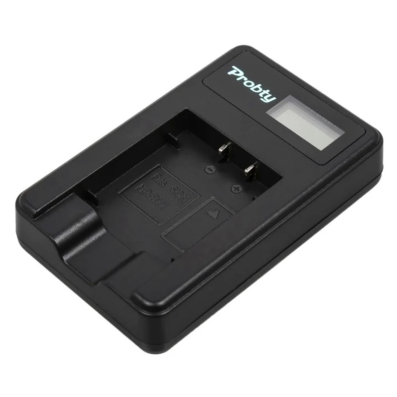 2 pieces 3.7v 1200mah lithium-ion battery for NP-BY1 NPBY1 USB LCD charger for Sony HDR-AZ1VR sports mini camera