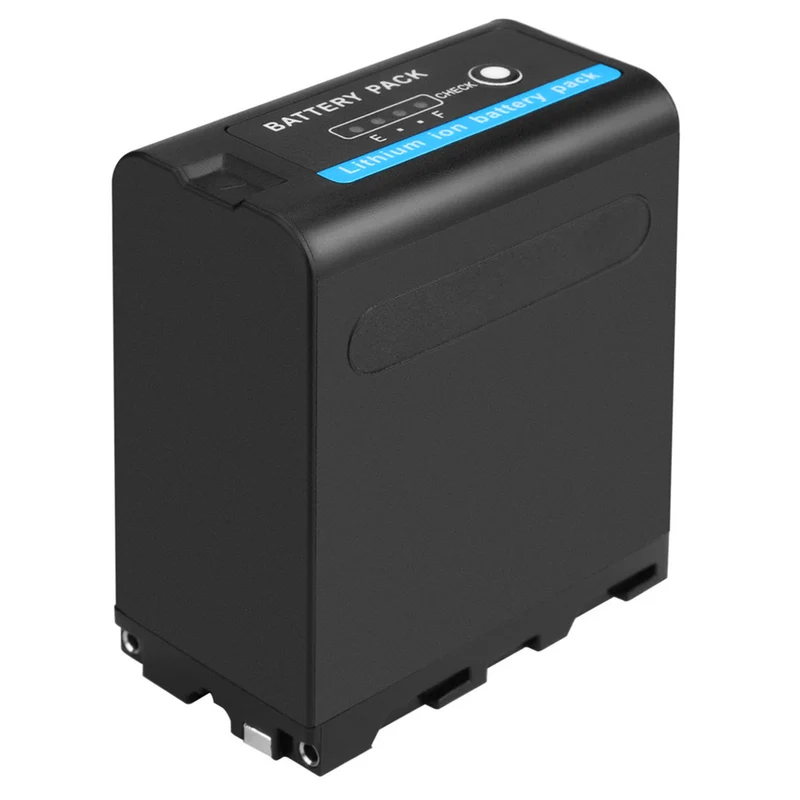 7.4 12000mAh Li-Ion battery for NP-F990 NP-F970 NP-F550 F750 F970 F960 LED video light