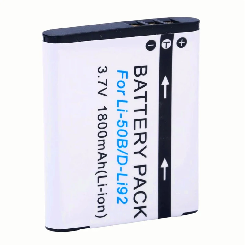 3.7v 1800mah lithium-ion battery for Olympus VR-340 1010 1020 1030SW TG 610 620 630 810 X