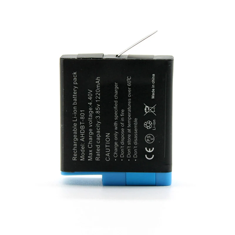 2 pieces 4.2v 1680mAh lithium-ion Battery for LED Dual Charger Black Camera AHDBT-501