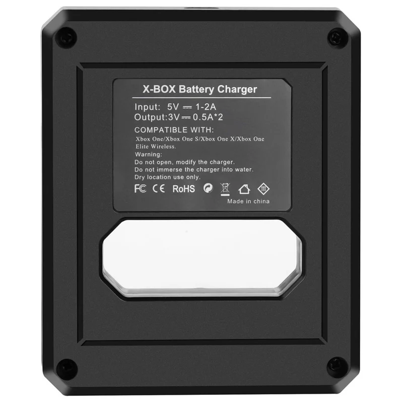 2 pieces 2.6v 2600mAh Xbox One Battery for LCD USB Charger Xbox One S / Xbox One Elite Wireless Control