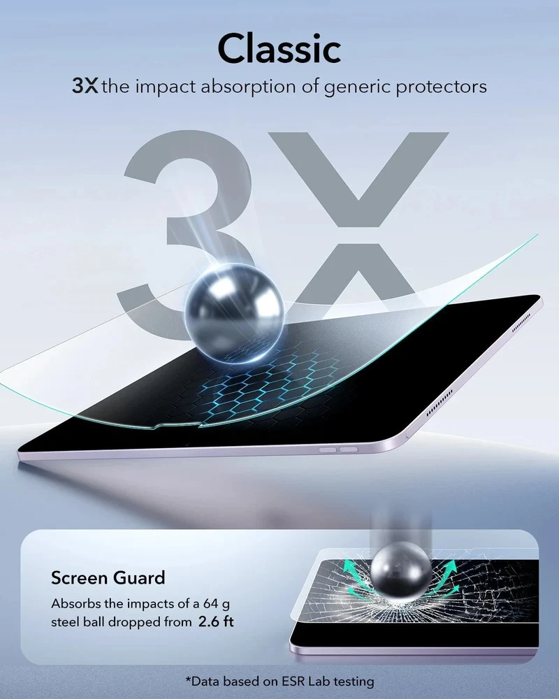 iPad Air 13" (M4) 2026 UltraFit Classic Paper-Feel Screen Protector – 2 Pack