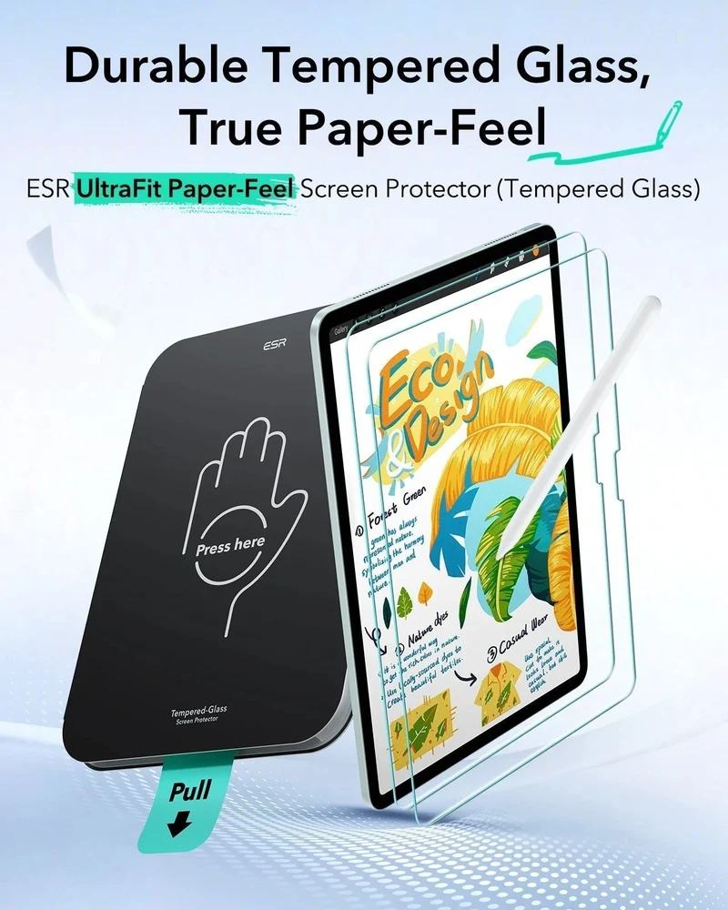 iPad Air 11" (2024) UltraFit Classic Paper-Feel Screen Protector – 2 Pack