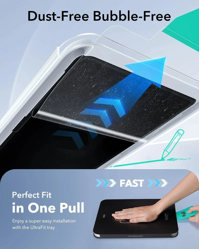 iPad Air 11" (2024) UltraFit Classic Paper-Feel Screen Protector – 2 Pack