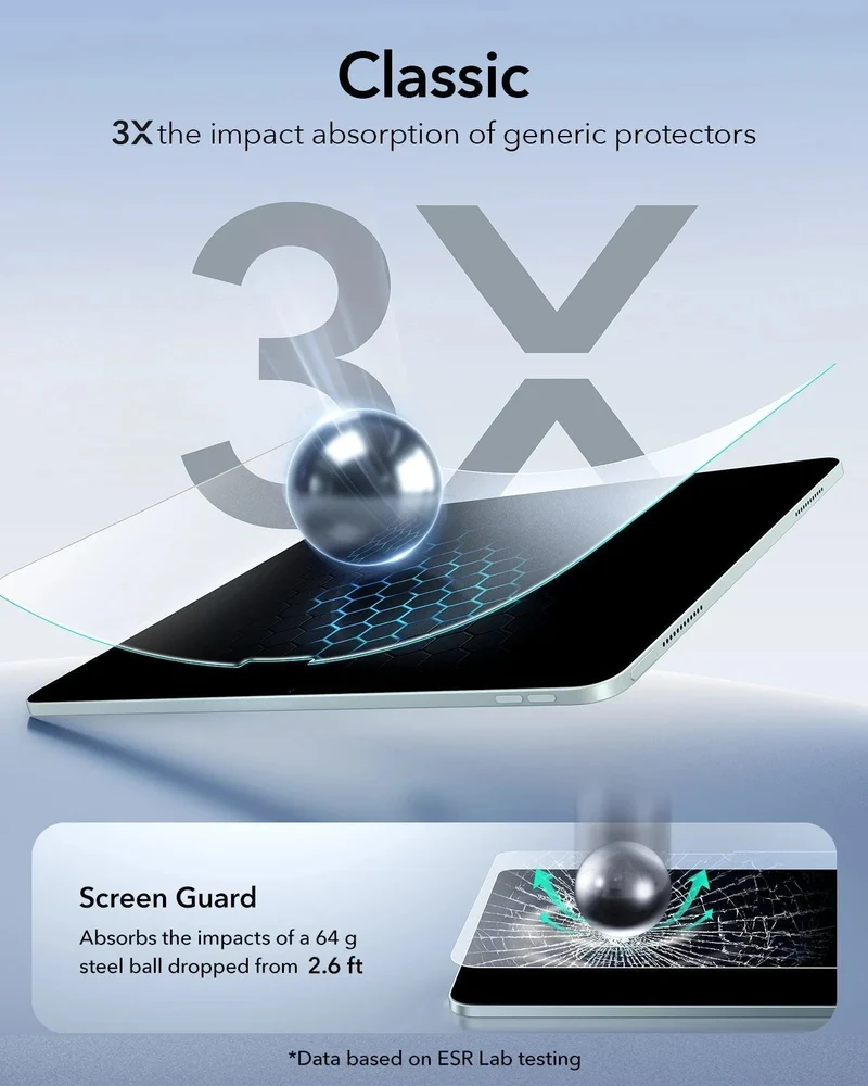 iPad Air 11" (2024) UltraFit Classic Paper-Feel Screen Protector – 2 Pack