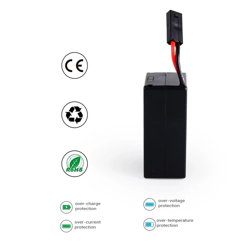 3PCS 11.1V 2000mAh Li-Polymer Battery For Parrot AR.Drone 2.0 Quadcopter