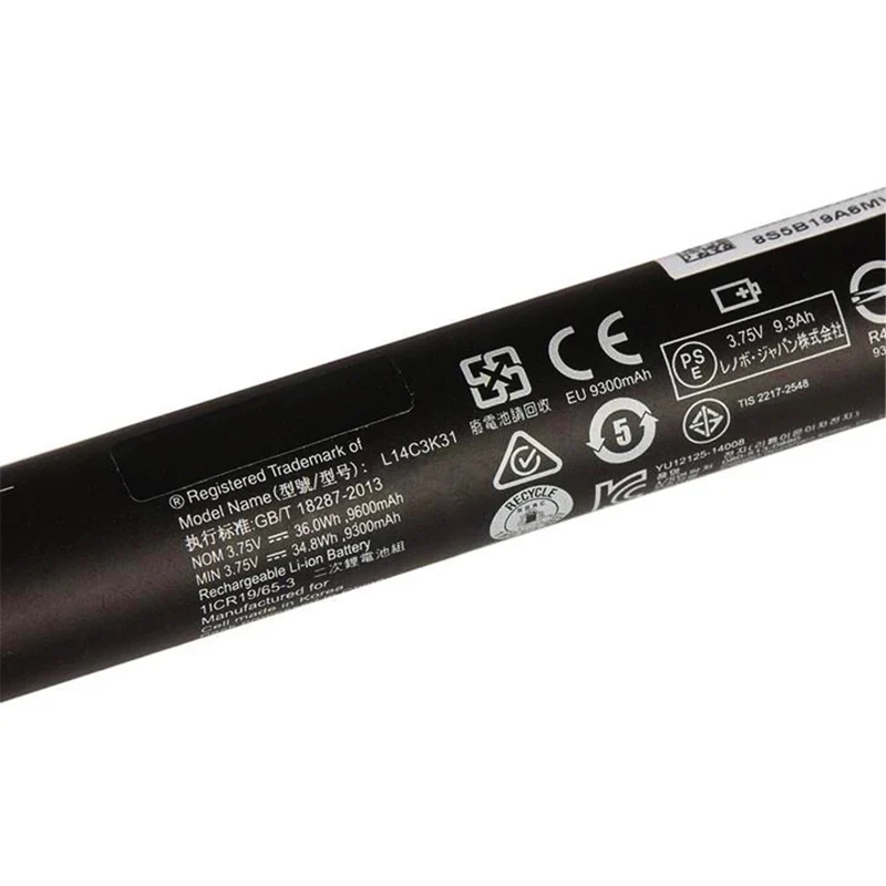 9600mAh L14C3K31 L14D3K31 Battery For LENOVO YOGA Tablet 2 1050L 1050F 2-1050F 2-1051F 2-1050L 2-1050LC 2-1051L+tools